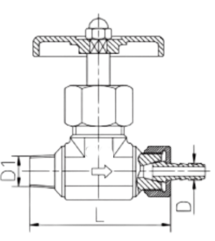 Drawing of Single-ended Hose Ferrule Needle Valve.jpg Drawing of Single-ended Hose Ferrule Needle Valve.jpg
